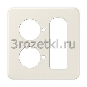 3rozetki.ru - Jung - [525.252] Крышка для Zettler VarioLine, серия 125.xxx, для серии CD, слоновая кость.