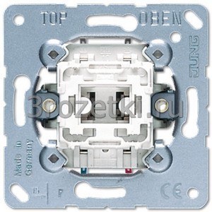 3rozetki.ru - Jung - [533EU] Кнопочный механизм, без лапок.