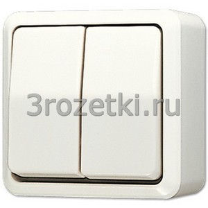 3rozetki.ru - Jung - [605A] Выключатель 10 AX / 250 В, слоновая кость.