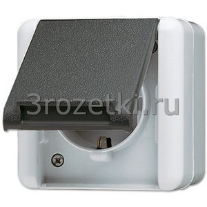 3rozetki.ru - Jung - [820KIW] SCHUKO®-розетка 16 A / 250 B ~, с дополнительной защитой.