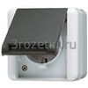 [820KIW] SCHUKO®-розетка 16 A / 250 B ~, с дополнительной защитой <Jung>