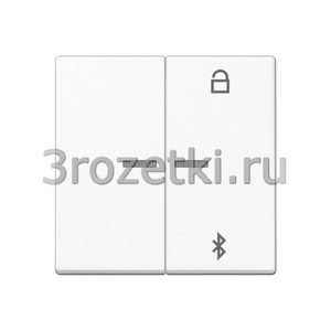 3rozetki.ru - Jung - [A1751BTWW] Таймер универсальный Bluetooth, Блестящий дуропласт (устойчив к механическим повреждениям), белый.