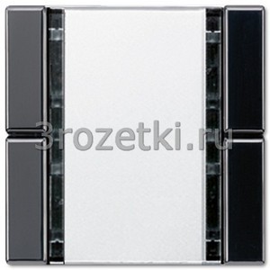 3rozetki.ru - Jung - [A2072NABSSW] KNX кнопочный сенсор, 2 группы, Термопласт (ударопрочный) блестящий, чёрный.