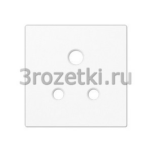 3rozetki.ru - Jung - [A3171-5WWPL] Накладка, Блестящий дуропласт (устойчив к механическим повреждениям), белый.