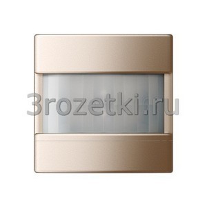 3rozetki.ru - Jung - [A3280-1ACH] KNX/EIB датчик движения, комфорт, 180°, высота установки 2,2 м, шампань.