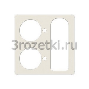 3rozetki.ru - Jung - [A525.252] Крышка для Zettler VarioLine, серия 125.xxx, для серий AS и A, слоновая кость.