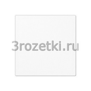 3rozetki.ru - Jung - [A594-0PLWW] Крышка без отверстий, белая.