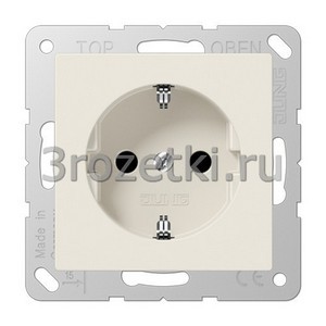 3rozetki.ru - Jung - [ABA520]  SCHUKO-розетка 16A 250V~, слоновая кость.