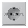 [AL1520-OLNW] SCHUKO®-розетка 16 A / 250 B ~, Металлическое исполнение, алюминий (лакиров.) <Jung>