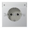 [AL1520NA] SCHUKO®-розетка 16 A / 250 B ~, Металлическое исполнение, алюминий <Jung>