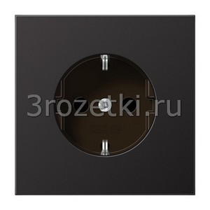 3rozetki.ru - Jung - [AL1521D] SCHUKO®-розетка 16 A / 250 B ~, Металлическое исполнение, dark (лакиров. алюминий).