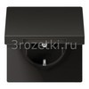 [AL1521KLAN] SCHUKO®-розетка 16 A / 250 B ~, Металлическое исполнение, антрацит (лакиров. алюминий) <Jung>