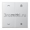 [AL1701P] Центральная плата универсальная «стрелки», Металлическое исполнение, алюминий <Jung>