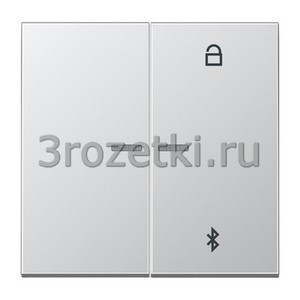 3rozetki.ru - Jung - [AL1751BT] Таймер универсальный Bluetooth, Металлическое исполнение, алюминий.