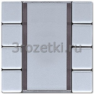 3rozetki.ru - Jung - [AL2094LZ]  Клавиши для системы KNX, 8 групп, алюминий.