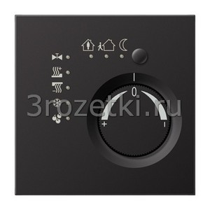 3rozetki.ru - Jung - [AL2178D] KNX-регулятор с ручкой для установки температуры.