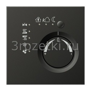 3rozetki.ru - Jung - [AL2178TSAN] KNX регулятор климата, Металлическое исполнение, антрацит (лакиров. алюминий).