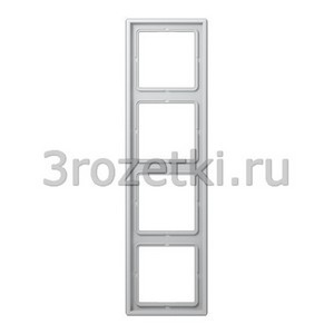 3rozetki.ru - Jung - [AL2984-L] Рамка 4 поста, пластик.