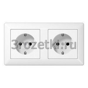 3rozetki.ru - Jung - [AS1520-2WW] SCHUKO® розетка.