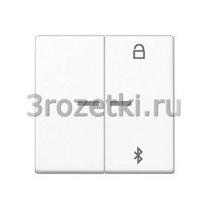 3rozetki.ru - Jung - [AS1751BTWW] Таймер универсальный Bluetooth, Блестящий дуропласт (устойчив к механическим повреждениям), белый.