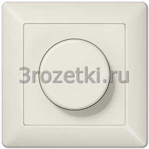 3rozetki.ru - Jung - [AS5544.02V] Диммер 60-400 W с поворотным выключателем, слоновая кость.