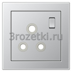 3rozetki.ru - Jung - [BS2171-15VALPL] Крышка (полная плата), Металлическое исполнение, алюминий.