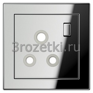 3rozetki.ru - Jung - [BS2171-15VGCRPL] Крышка (полная плата), Металлическое исполнение, хром.