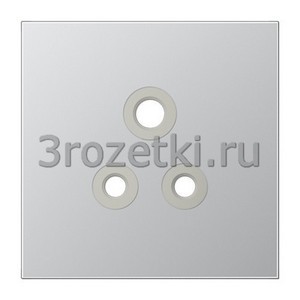 3rozetki.ru - Jung - [BS2171-5ALPL] Накладка, Металлическое исполнение, алюминий.