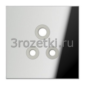 3rozetki.ru - Jung - [BS2171-5GCRPL] Накладка, Металлическое исполнение, хром.