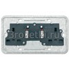 [BS2172KOEINS] Switched socket insert British Standard 1363, с индикатором <Jung>