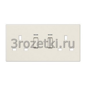 3rozetki.ru - Jung - [BS2172KOPL] Накладка, Блестящий дуропласт (устойчив к механическим повреждениям), слоновая кость.