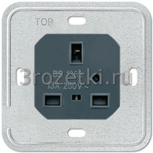 3rozetki.ru - Jung - [BS2521EINS] Socket insert British Standard 1363, без выключателя.