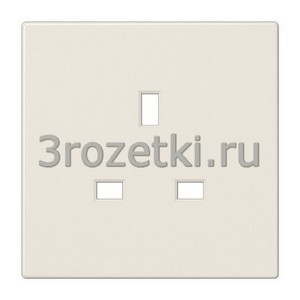 3rozetki.ru - Jung - [BS2521PL] Накладка, Блестящий дуропласт (устойчив к механическим повреждениям), слоновая кость.