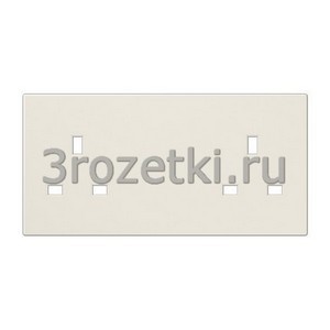 3rozetki.ru - Jung - [BS2522PL] Накладка, Блестящий дуропласт (устойчив к механическим повреждениям), слоновая кость.