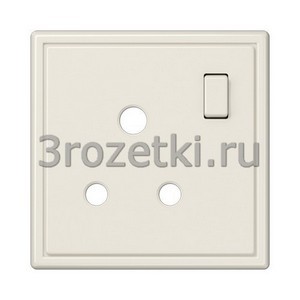 3rozetki.ru - Jung - [BS2971-15VPL] Крышка (полная плата), Блестящий дуропласт (устойчив к механическим повреждениям), слоновая кость.