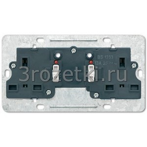 3rozetki.ru - Jung - [BS3172KOEINS] Switched socket insert British Standard 1363, с индикатором.