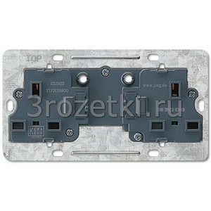 3rozetki.ru - Jung - [BS3522EINS] Socket insert British Standard 1363, без выключателя.