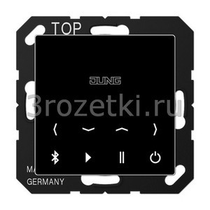 3rozetki.ru - Jung - [BTCA508SW] Bluetooth Connect, чёрный.