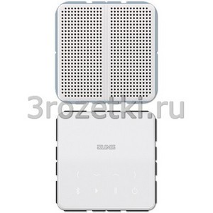 3rozetki.ru - Jung - [BTCCD518WW] Bluetooth Connect, mono set, с белым дисплеем, динамик белый.