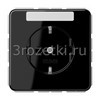 [CD1520BFKINASW] SCHUKO®-розетка 16 A / 250 B ~, Термопласт (ударопрочный) блестящий, чёрный <Jung>