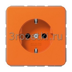 3rozetki.ru - Jung - [CD1520BFKIO] SCHUKO®-розетка 16 A / 250 B ~, Термопласт (ударопрочный) блестящий, оранжевый.