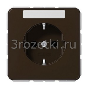 3rozetki.ru - Jung - [CD1520BFNABR] SCHUKO®-розетка 16 A / 250 B ~, Термопласт (ударопрочный) блестящий, коричневый.