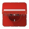 [CD1520BFNAKLRT] SCHUKO®-розетка 16 A / 250 B ~, Термопласт (ударопрочный) блестящий, красный <Jung>