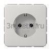 [CD1520LG] SCHUKO®-розетка 16 A / 250 B ~, Блестящий дуропласт (устойчив к механическим повреждениям), светло-с <Jung>