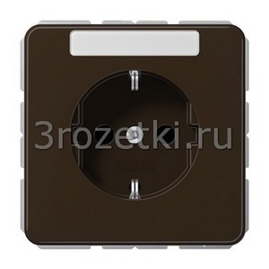 3rozetki.ru - Jung - [CD1521BFNABR] SCHUKO®-розетка 16 A / 250 B ~, Термопласт (ударопрочный) блестящий, коричневый.