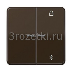 3rozetki.ru - Jung - [CD1751BTBR] Таймер универсальный Bluetooth, Блестящий дуропласт (устойчив к механическим повреждениям), коричнев.