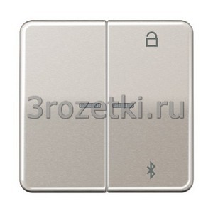 3rozetki.ru - Jung - [CD1751BTPT] Таймер универсальный Bluetooth, Металлическое исполнение (лакиров.), платина.