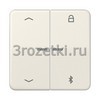 [CD1751PBT] Таймер универсальный Bluetooth «стрелки», Блестящий дуропласт (устойчив к механическим повреждениям) <Jung>