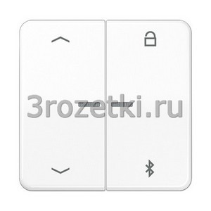 3rozetki.ru - Jung - [CD1751PBTWW] Таймер универсальный Bluetooth «стрелки», Блестящий дуропласт (устойчив к механическим повреждениям).