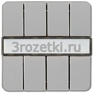 3rozetki.ru - Jung - [CD2074NABSGR] KNX кнопочный сенсор, 4 группы, Термопласт (ударопрочный) блестящий, серый.